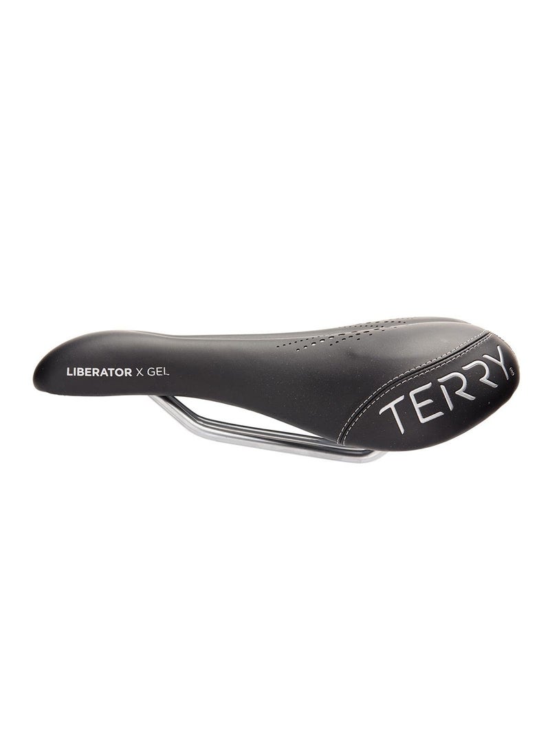 Terry Liberator X Gel Bike Seat for Women - Comfortable Touring Bicycle Seat Cushion  Wider Contoured Rear & Large Cutaway  Dura-Tek Cover - Image 1